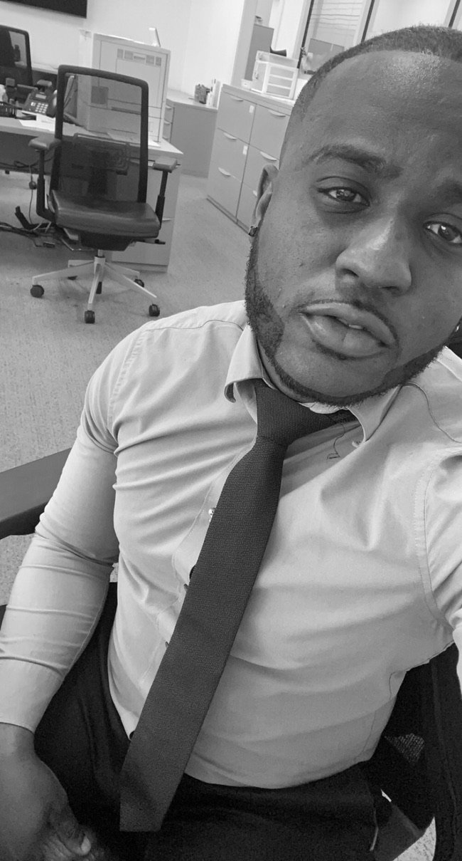 Derrick Aryee, founder of Vayda Capital, in professional attire